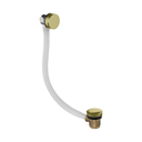 Bath Overflow Filler with Clicker Waste - Brushed Brass