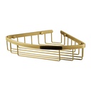 Coco 205mm Corner Rack - Brushed Brass