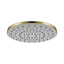 225mm ABS Rainshower - Brushed Brass