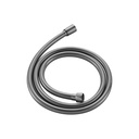 1.5m Smooth PVC Shower Hose - Gun Metal