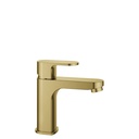 Smart 165mm Single Lever Basin Mixer - Brushed Brass