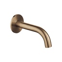Moonlight Round 170mm Bath Spout - Brushed Bronze
