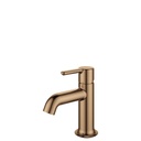 Moonlight 145mm Single Lever Basin Mixer - Brushed Bronze