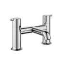 Moonlight 2-Hole Deck Mounted Bath Filler - Diamond Chrome