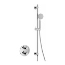 Moonlight Round Shower Pack with Slide Rail - Diamond Chrome