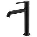 Moonlight 250mm Single Lever Basin Mixer - Matt Black