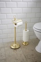 Signature Spare Roll Holder - Polished Brass