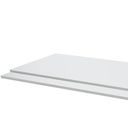 Kartell K-VIT Purity 700mm 2 Piece End Panel - White