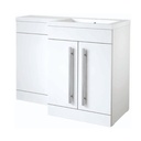 Kartell K-VIT Matrix 1100mm L Shaped Basin Left Hand