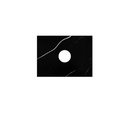 Kartell K-VIT Purity 606 x 463mm Solid Surface Worktop - Black Marble