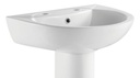 Kartell K-VIT Proton 540mm 2TH Basin (Pedestal sold separately)