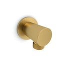 Kartell K-VIT Round Outlet Elbow - Brushed Brass