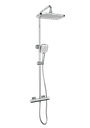 Kartell K-VIT Kolt Shower with Sliding Handset and Drench Head - Chrome