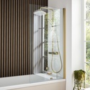 Kartell K-VIT Square Bath Screen Brass
