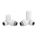 Kartell K-RAD Corner Valve 15mm (Pair) - White