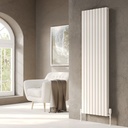 Kartell K-RAD Hamilton Double Aluminium Radiator 1775 x 286mm - White