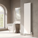 Kartell K-RAD Hamilton Double Aluminium Radiator 1775 x 463mm - White
