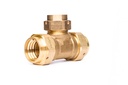 FLEXIGAS Reducing Tee DN28 x DN28 x DN22