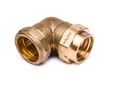 FLEXIGAS Elbow DN28 x 22mm Copper