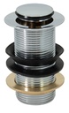 PEERLESS Basin Waste Clicker Plug Solid 1.1/4" (brass backnut) CP