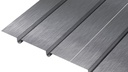 Tectora Diffuser - Aluminium - 2 x 16mm Channels - 0.5mm x 390mm x 1000mm
