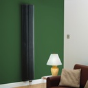 Kartell K-RAD Cincinnati Design Radiator 351mm x 2000mm - Anthracite