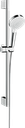 hansgrohe Crometta Vario 9L Unica Set 650mm White/Chrome