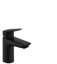 hansgrohe Logis Basin Mixer 100 Push-Open - Matt Black