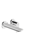 hansgrohe Rebris E 2 Hole Basin Mixer 200 Concealed - Matt Black