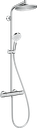 hansgrohe Crometta S 240 Showerpipe Ecosmart - Chrome