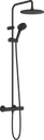 hansgrohe Vernis Blend Showerpipe 240 Eco - Matt Black