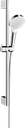 hansgrohe Crometta 1Jet 9L Unica Set 650mm White/Chrome