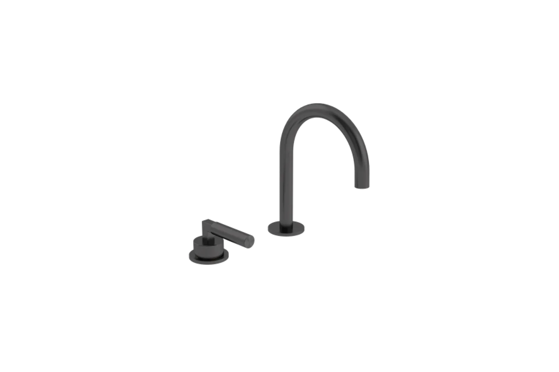 COALBROOK ZURICH 2TH DECK MOUNTED BASIN MIXER GM - ROUND SPOUT