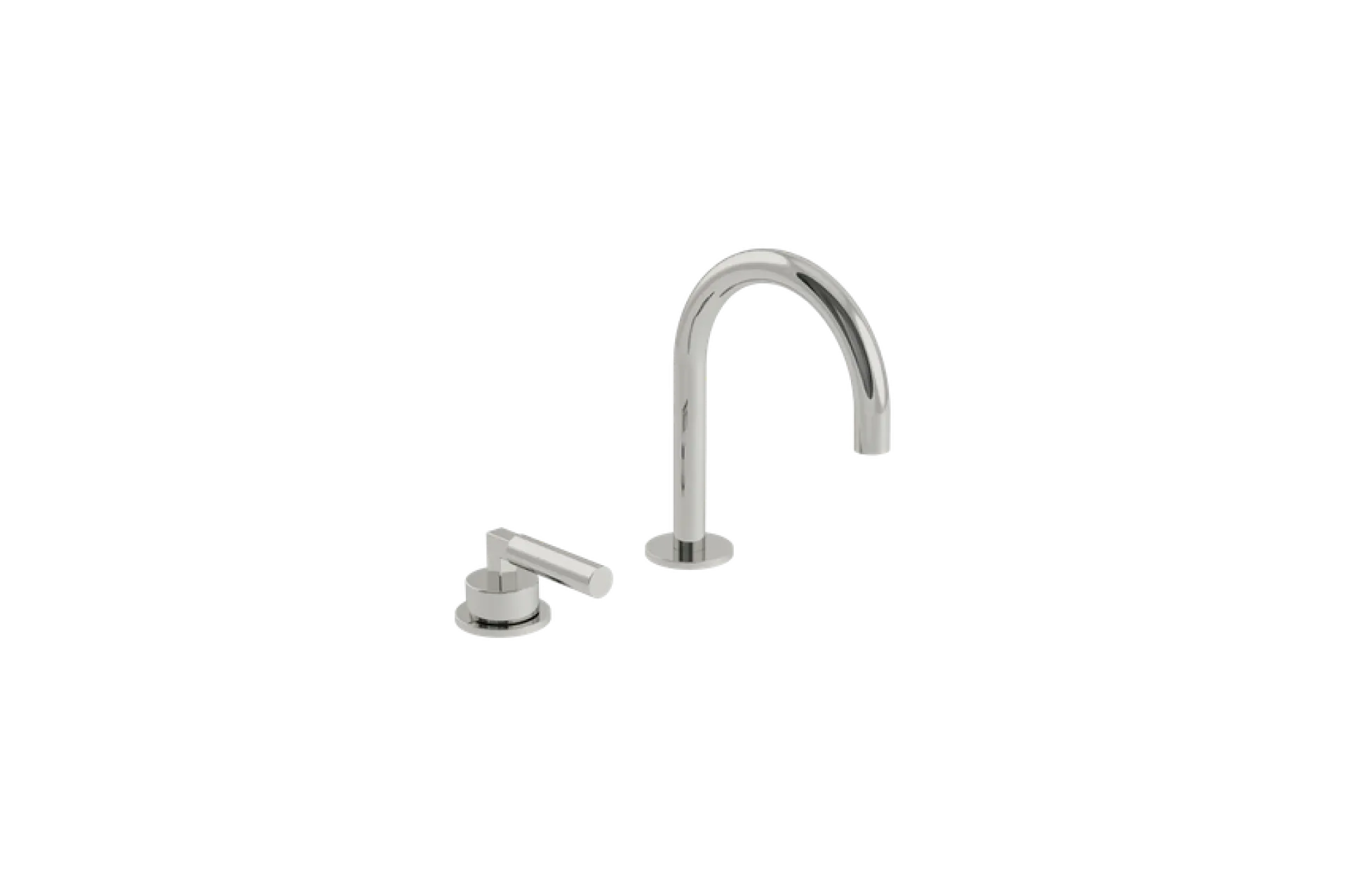 COALBROOK ZURICH 2TH DECK MOUNTED BASIN MIXER CP - ROUND SPOUT