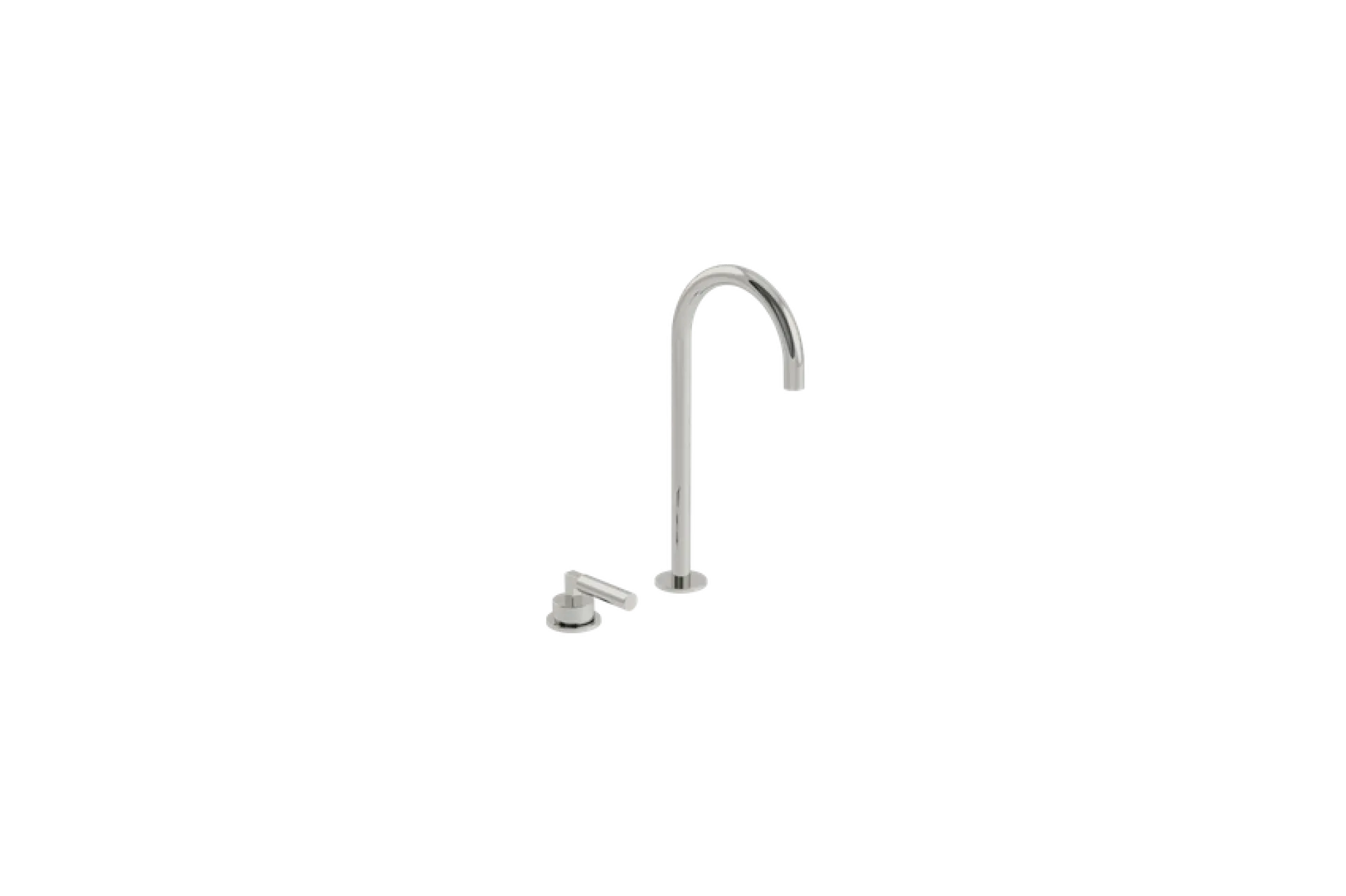 COALBROOK ZURICH 2TH DECK MOUNTED BASIN MIXER  CP - TALL SPOUT