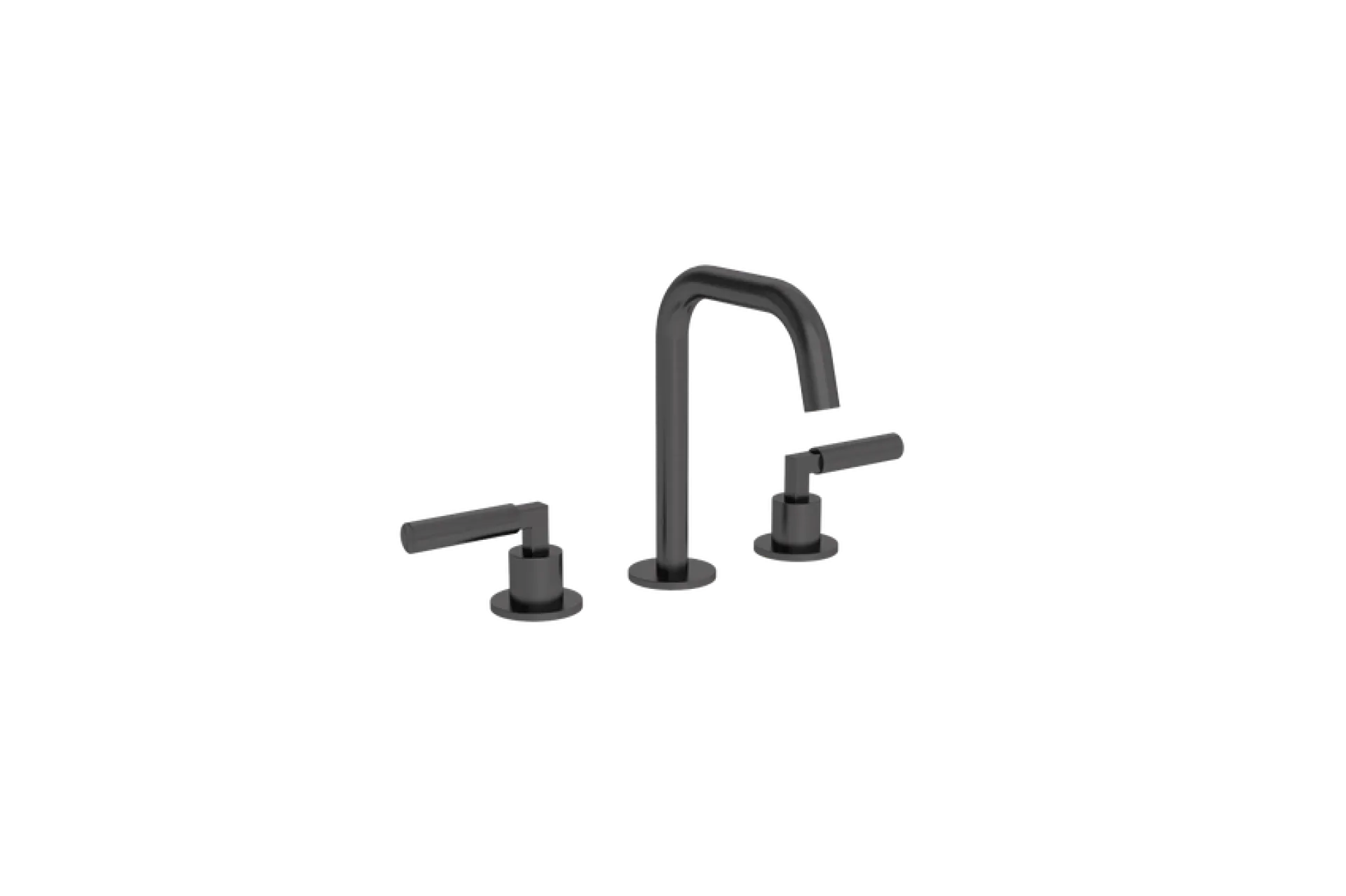 COALBROOK ZURICH 3 TAP HOLE BASIN MIXER GM - ANGLED FIXED SPOUT