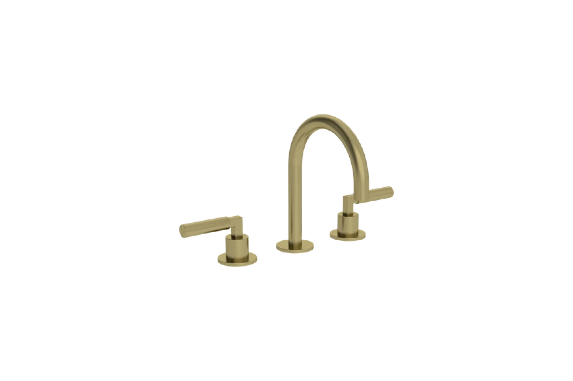 COALBROOK ZURICH 3 TAP HOLE BASIN MIXER BB - ROUND FIXED SPOUT