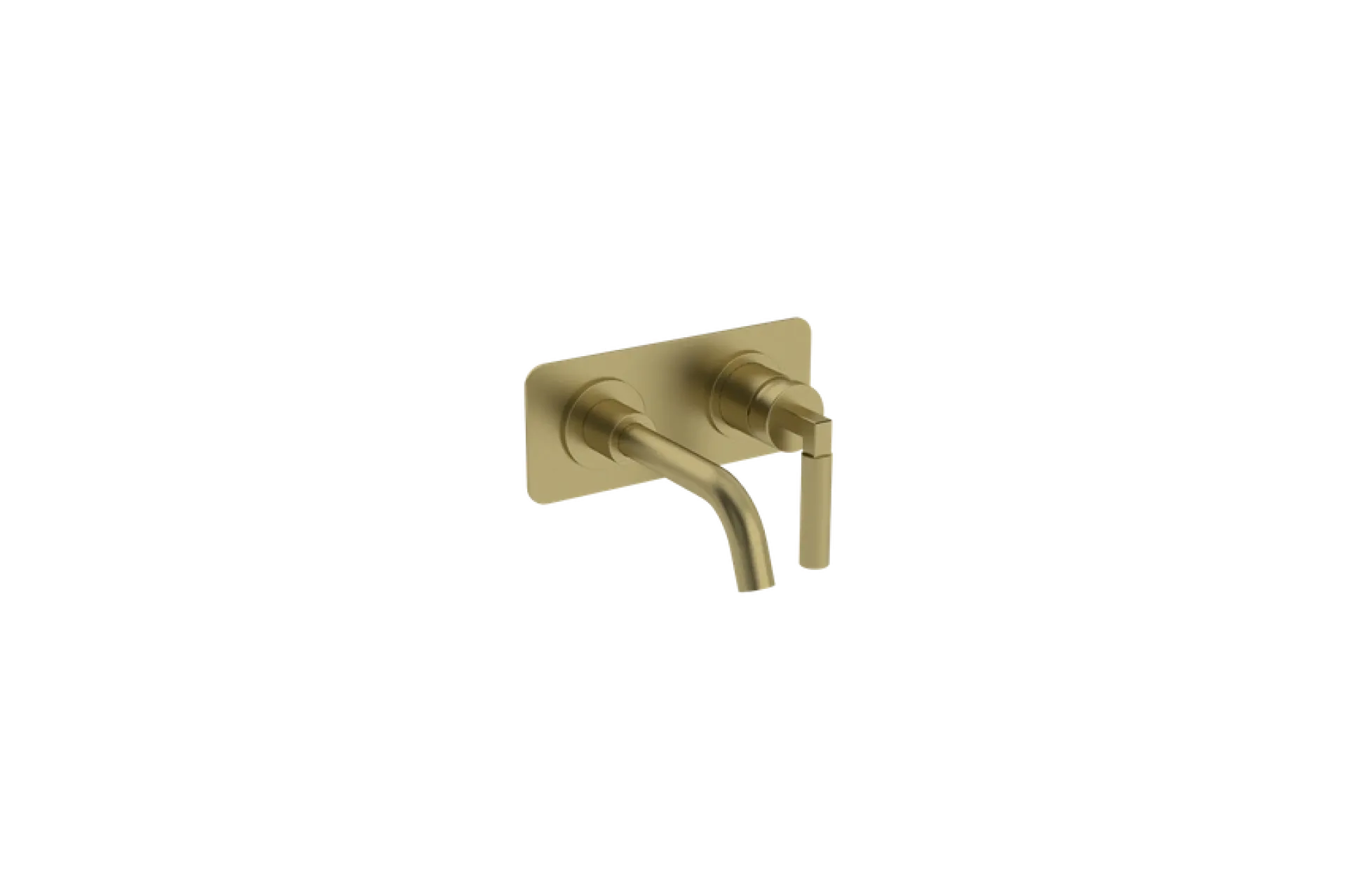 COALBROOK ZURICH 2TH WALL MOUNTED BASIN MIXER WITH PLATE BB