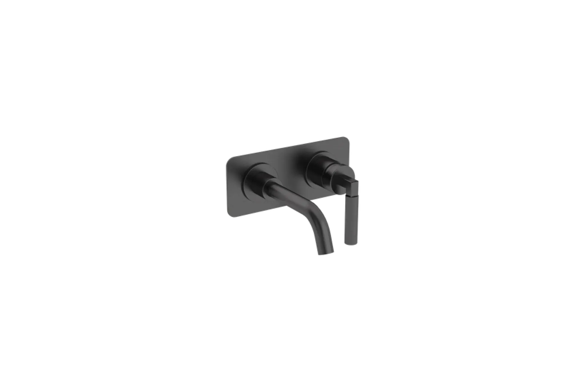 COALBROOK ZURICH 2TH WALL MOUNTED BASIN MIXER WITH PLATE GM