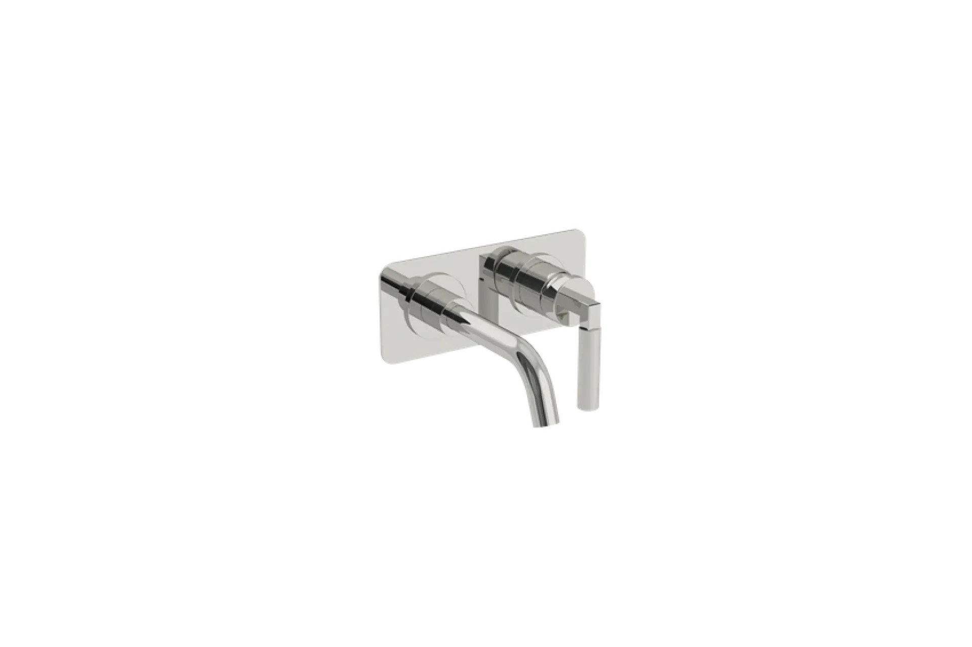 COALBROOK ZURICH 2TH WALL MOUNTED BASIN MIXER WITH PLATE CP