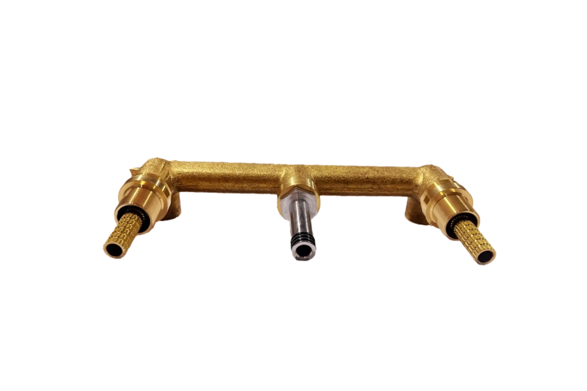 COALBROOK ROUGH 3 HOLE WALL MOUNTED BASIN MIXER