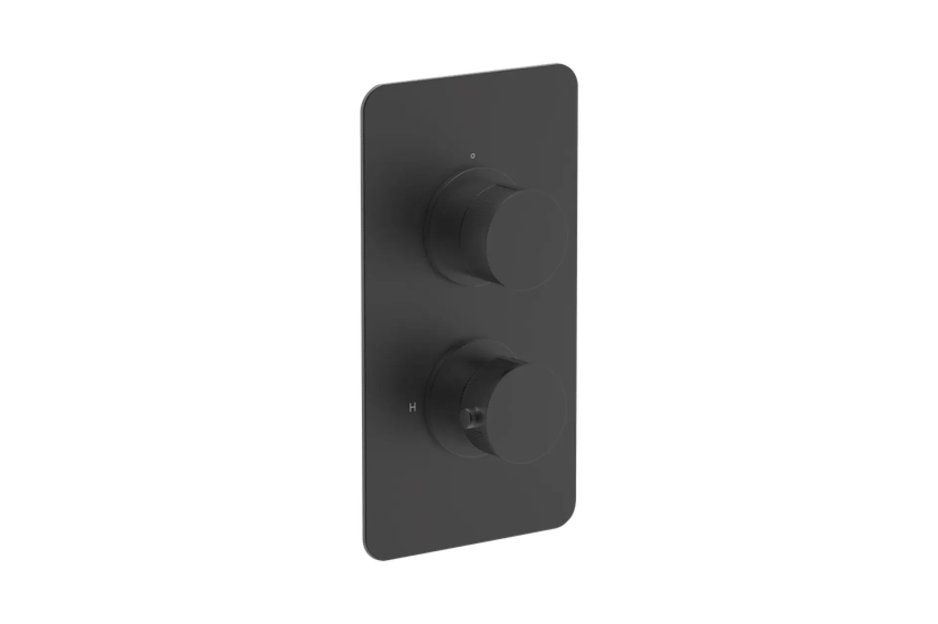 COALBROOK DECCA SHOWER TRIMSET - 2H - 3 OUTLET GM (FLUTED HANDLE)