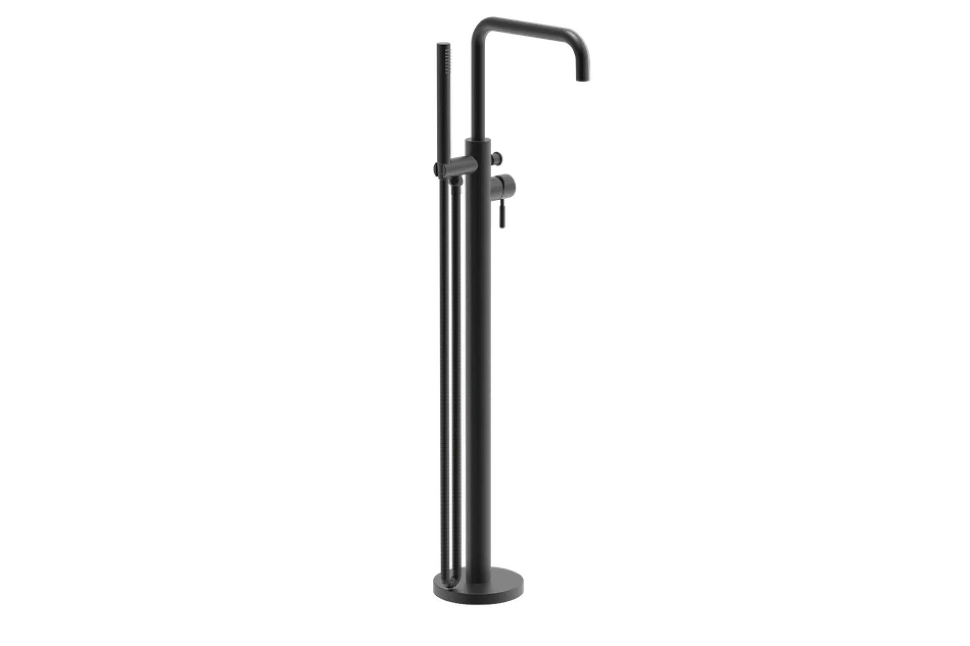 COALBROOK DECCA FREESTANDING BATH SHOWER MIXER GM (FLUTED HANDLE)