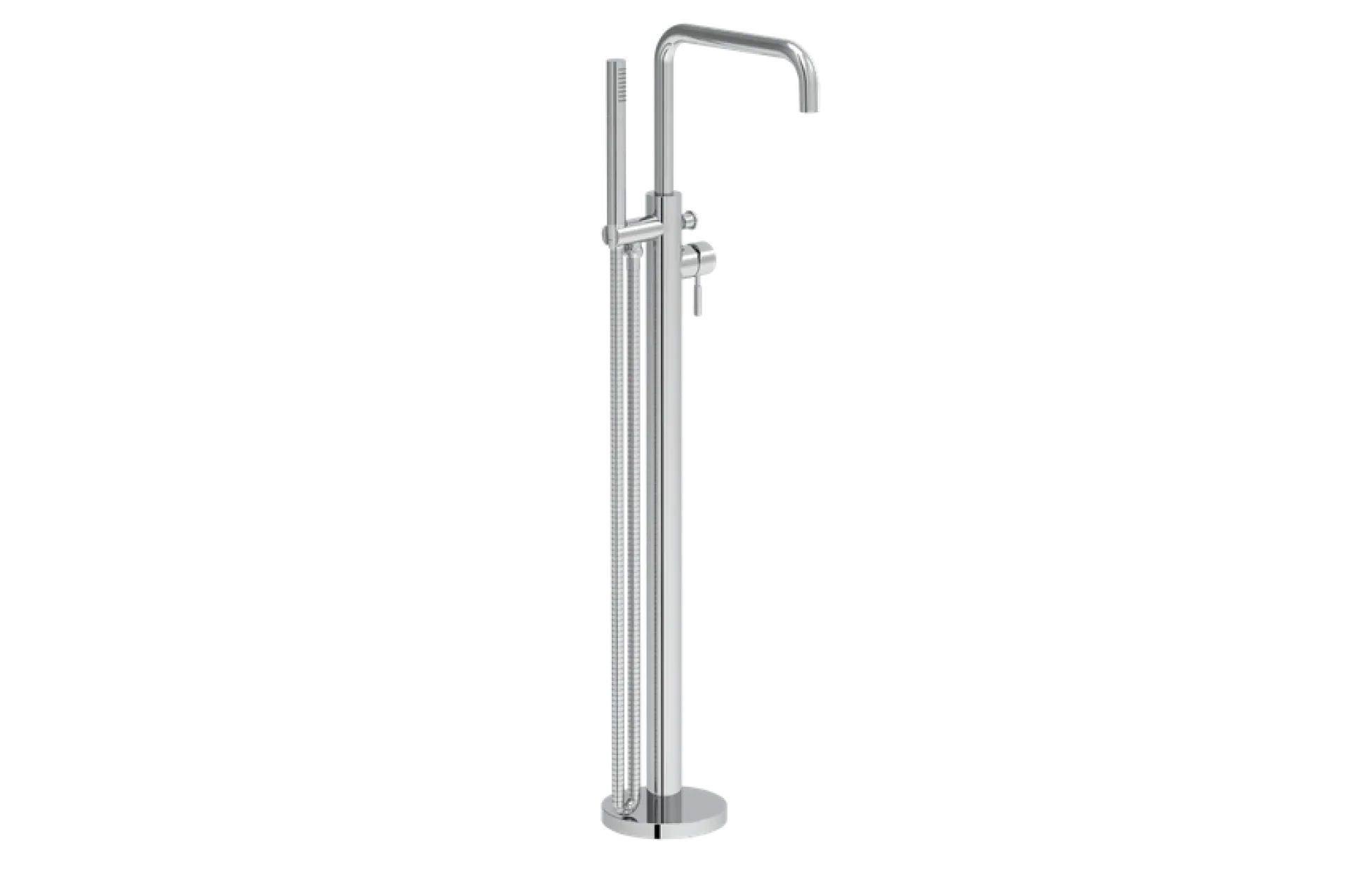 COALBROOK DECCA FREESTANDING BATH SHOWER MIXER CP (FLUTED HANDLE)