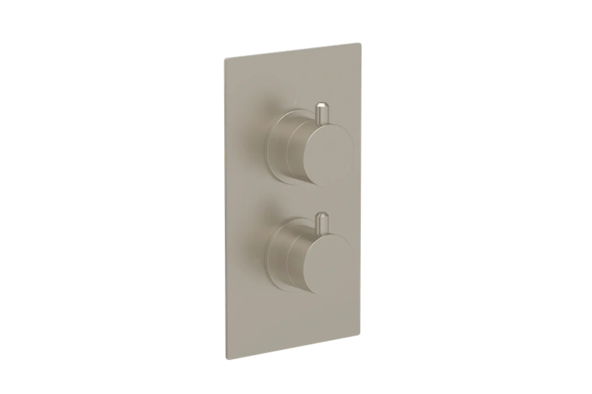 COALBROOK DOMO SHOWER TRIMSET - 2H - 2 OUTLET  BN