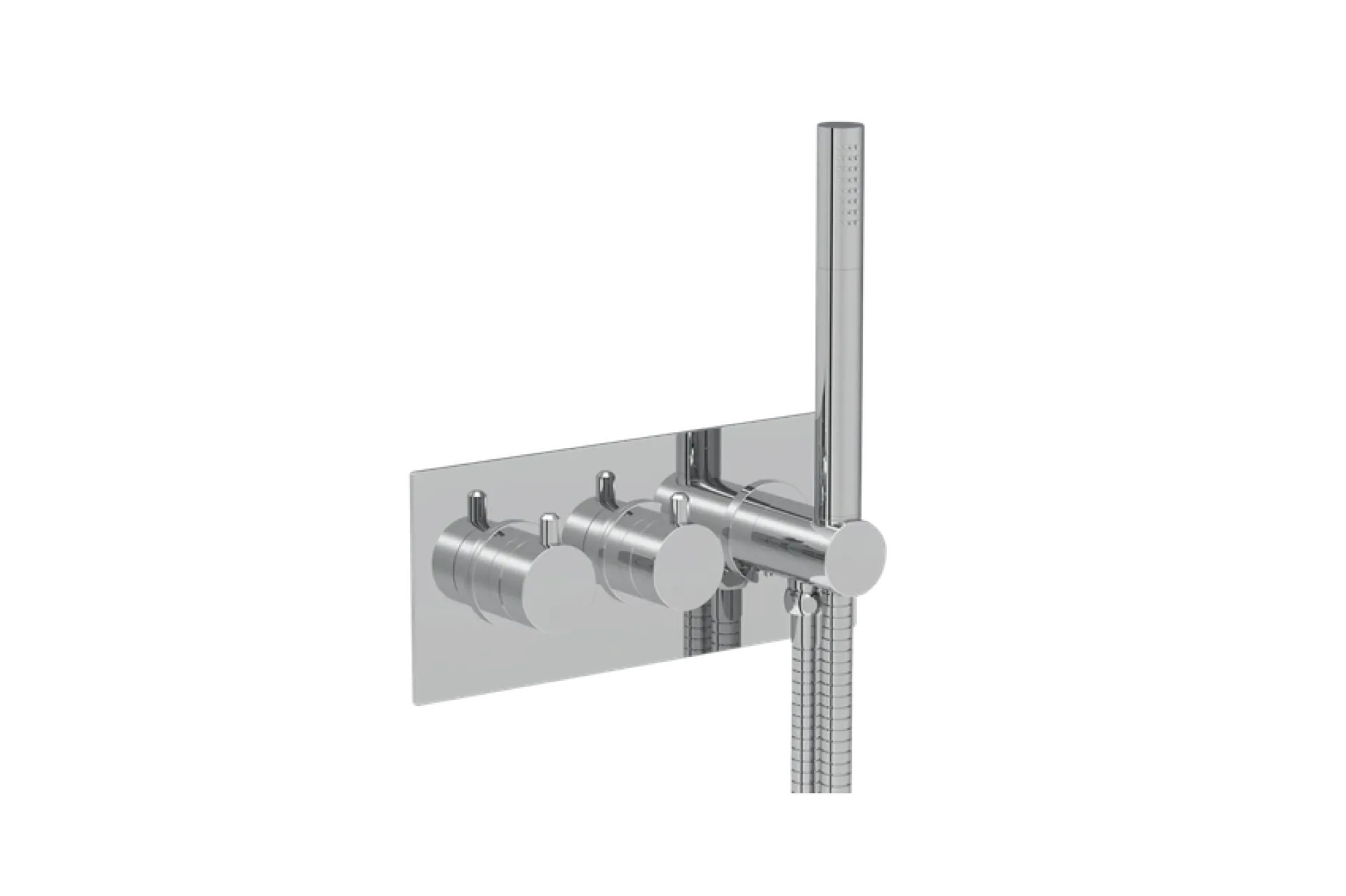 COALBROOK DOMO 2 OUTLET SHOWER WITH HANDSPRAY CP TRIM