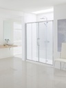 Double Door Slider Semi-Framed 1740-1800mm - (Doors Sold Separately)