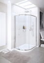 V2 Reversible Single-Door Quadrant Shower Enclosure – 800mm, Silver (Requires CLSDV2RDG 2-Part Product)