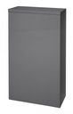 Kartell K-VIT Purity 505mm WC Unit - Storm Grey Gloss