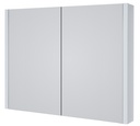 Kartell K-VIT Purity 800mm Mirror Cabinet - White